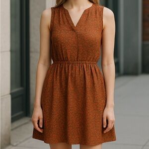 Q Mack Dress Sleeveless Womens Size XSmall  has pockets Lined Casual Comfy